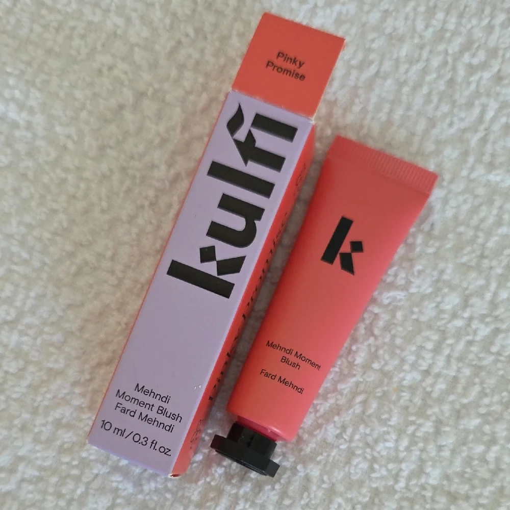 NEW~ Kulfi Mehndi Moment Long-Lasting Radiant Cream Blush~ Pinky Promise